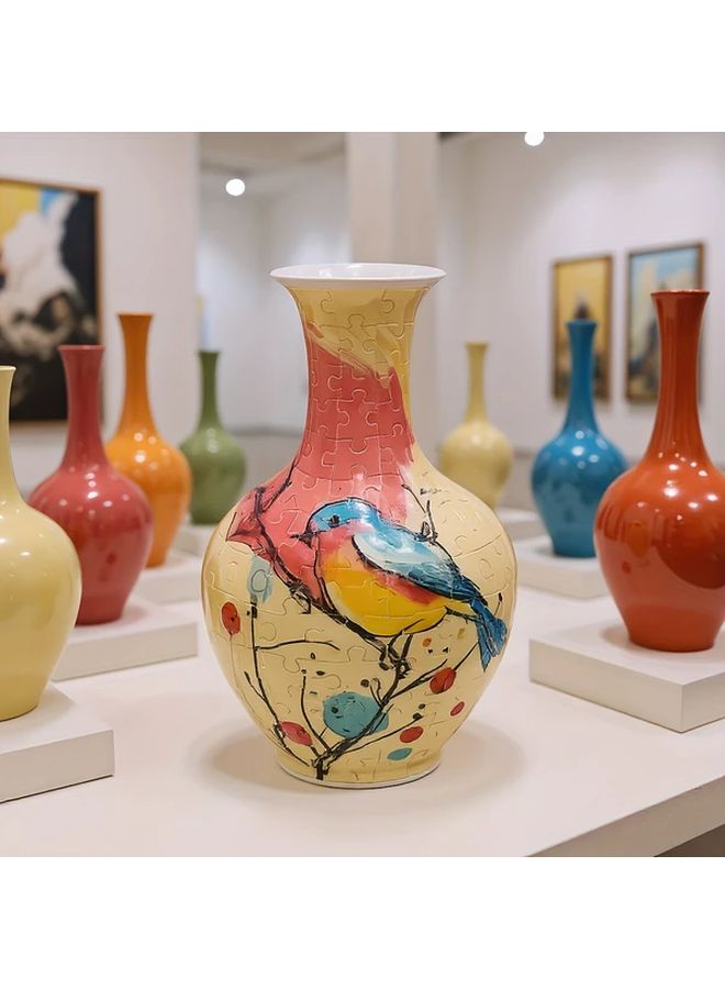 موديل إناء ثلاثي الأبعاد SH1696 طائر إناء زهور فريد للكبار ديكور للمنزل والمكتب هدية - Image 3